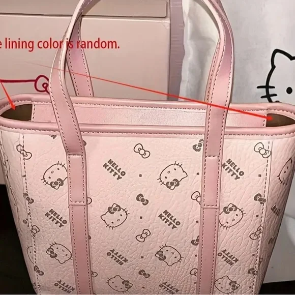 Hello Kitty Blush Pink Satchel - Picture 3 of 6